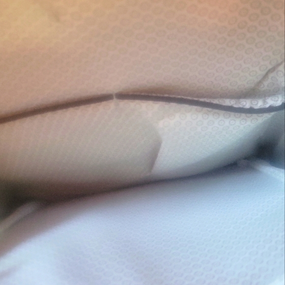 Miztique Daisy Rattan Convertible Cream and Black 2 in 1 Vegan Leather Backpack - Picture 9 of 12